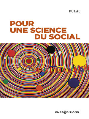 cover image of Pour une science du social